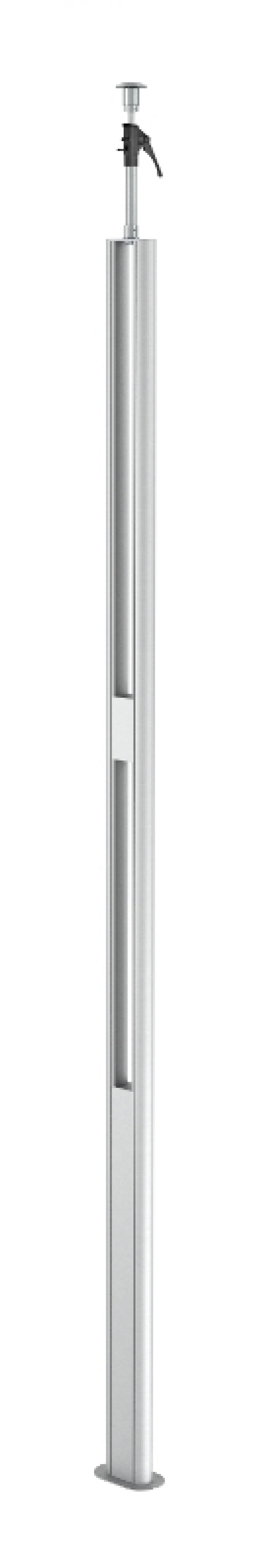 6290013 - OBO BETTERMANN Электромонтажная колонна 3,3-3,5 м 1-сторонняя 64x145x3000 мм (алюминий) (ISST70140BEL).