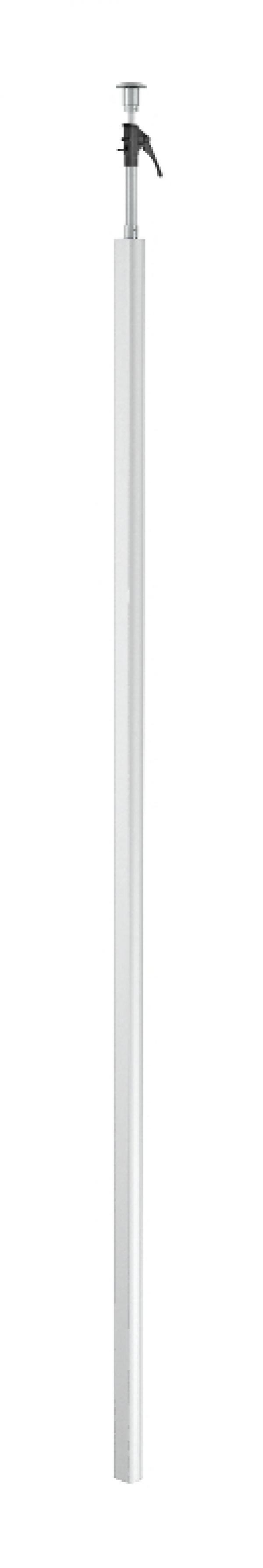 6290086 - OBO BETTERMANN Электромонтажная колонна 3,3-3,5 м 1-сторонняя Modul45 70x3000 мм (алюминий,белый) (ISSRM45RW).
