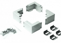 DP-PR-100 - Уголки для всех типов цоколей для шкаф Contegов; включая монтажный комплект, высота 100мм